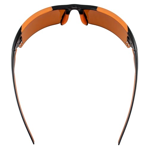 Wizard Black w/Orange Rubber Frame HD Amber Lens4