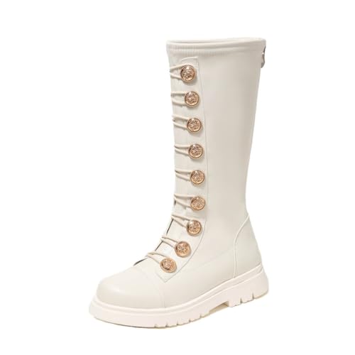 Bottes hautes tendance pour filles finitions classiques équitation occidentale - 5