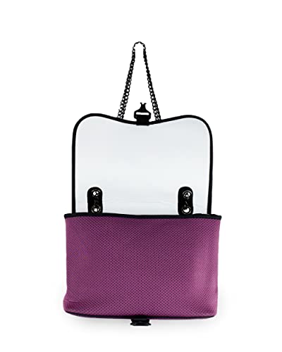 POPUPS Brand Flap Crossbody Bag- Neoprene, Adjustable Straps, Water Resistant, Machine Washable, Shoulder Purse for Women2