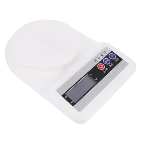 Ciieeo Báscula Electrónica Digital para Cocina Mini Portátil Alta Precisión Sensor Sensible Plástico Duradero para Hornear y Alimentos