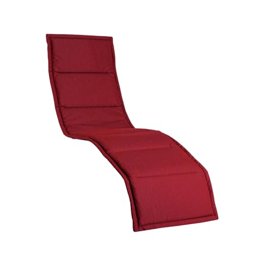 KETTtex EXKLUSIV Auflage Bäderliege Hellgrau I Gartenliege Polster 205x55x3cm I Liegenauflage weich & Robust I wetterbeständige Liegestuhl-Auflage Ohne...
