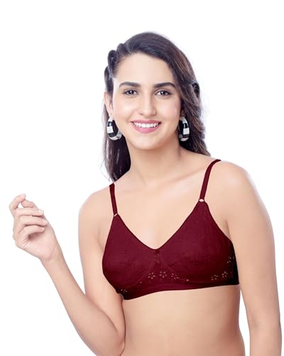 Image of Brida Italia Women's Cotton Minimizer Saree Bra | Full Coverage | Non-Padded, Wire-Free | Comfortable Daily & Ethnic Wear