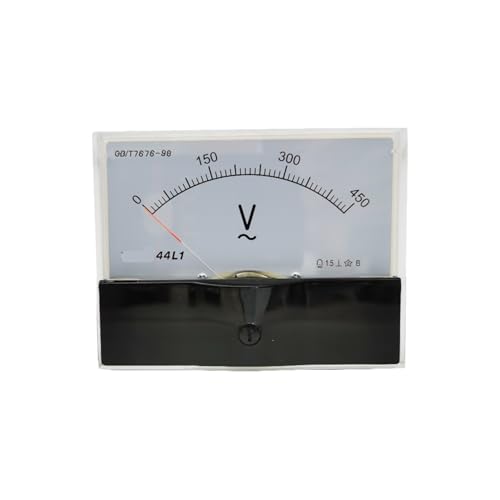 Compteur analogique 44L1-V AC 50V voltmètre de tableau 100x80mm