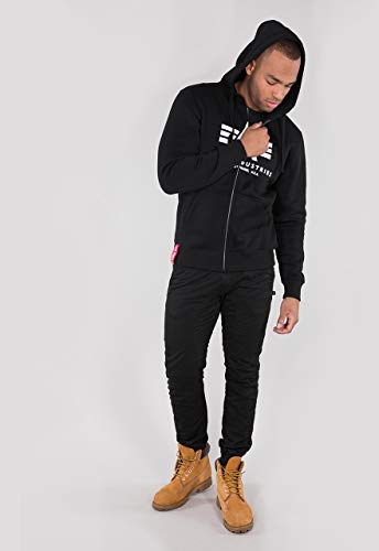 Alpha Industries Basic Zip Hoodie Schwarz M