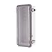 BC-ATP-112607, Plastic Enclosure, ABS Gray Body & PC Clear Cover, P Type for Molded Hinge & Stainless Steel Latch, W4.33 x L10.24 x D2.95" Size, IP67