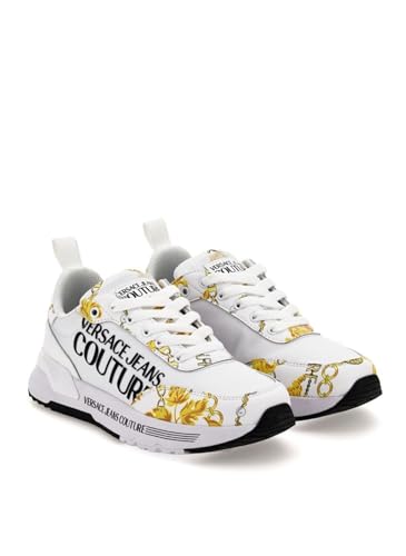 VERSACE JEANS COUTURE Mujer Dynamic Zapatillas White - Multicolor...