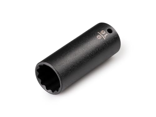 Image of TEKTON 1 /4 Inch Drive x 9 /16 Inch Deep 12-Point Impact Socket | SID03214