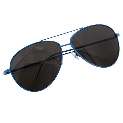 grinderPUNCH - Bright Neon Aviator Sunglasses: Neon Blue