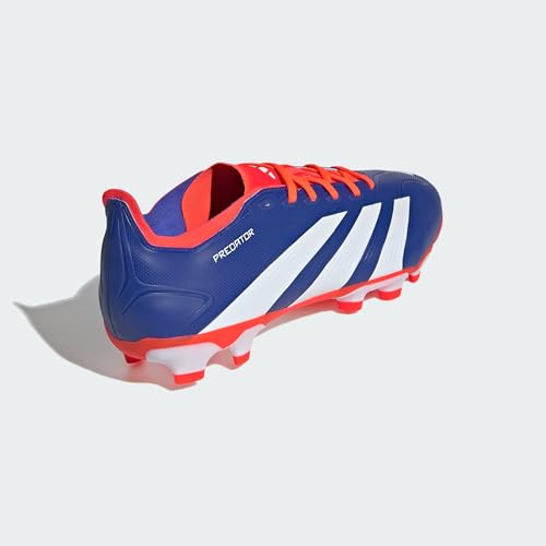 adidas Unisex Predator League Football Boots Multiground, Lucid Blue/Cloud White/Solar Red, 44 EU – Ansicht 2
