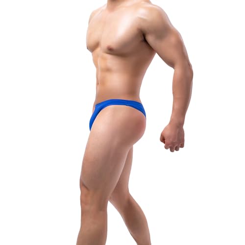 MuscleMate Men's Thong Bikini Underwear, Men's Hot Thong G-String Briefs Underwear.4