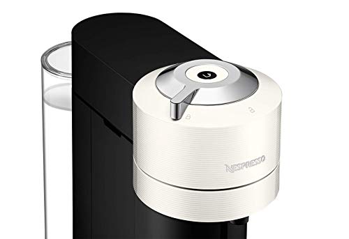 Foto von Nespresso De'Longhi ENV 120.WAE Vertuo Next Kaffeekapselmaschine mit Aeroccino-Milchaufschäumer, weiß