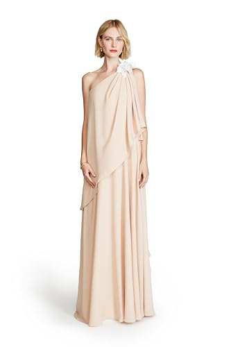 H HALSTON Women's Solena Georgette Gown2