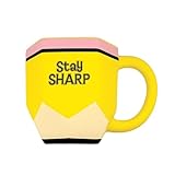 BigMouth Inc Stay Sharp, Sip Smarter – The Mug That Means Business