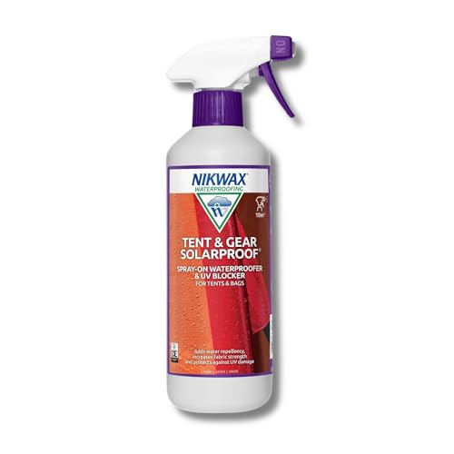 Nikwax Tent And Gear Solarproof Spray-On Tent Waterproofer - 0.5lt