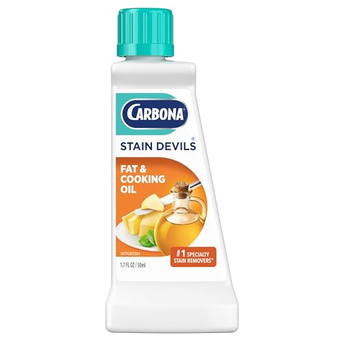 Carbona-Stain-Devils-5-Spot-Cleaner-for-Fat-Cooking-Oil-17-Fl-Oz Carbona Stain Devils #5, Spot Cleaner for Fat & Cooking Oil, 1.7 Fl Oz - Image 1