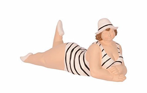 Dekowonderland - Costume da bagno da donna, motivo: spiaggia, piscina, altezza 15,6 cm