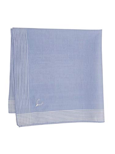 Allen Solly Men's Cotton Pastel Multicolour Handkerchief- Pack of 3, Multicolour, 46 x 46