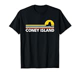 Photo Gallery coney island vintage retro souvenirs map maglietta Photo Gallery coney island vintage retro souvenirs map maglietta