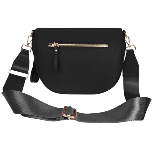 Kaxenig Bolsos De Hombro De Nylon Para Mujer - Correa Ajustable Carteras Espaciosas,Bolso | Para Mujeres Y Niñas Para Uso Diario Compras Trabajo Escuela Fin De Semana Y Reuniones De
