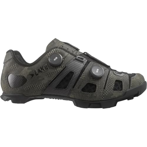 Lake Mx242 Endurance Cycling Shoe - Men's Bio Camo/Black, 44.0