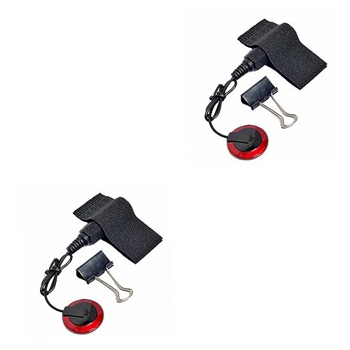 VICASKY 2pcs Microfonos Piezo Profesional para Guitarra Violín Banjo Ukelele Mandolina con Cable miniatura 5