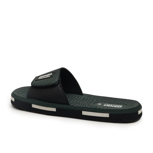 Image of ASIAN Men's AFG-707 EVA Ortho Slippers | Orthocushion Pain Relief Slides with Soft Strap | Lightweight Slides for Daily Use