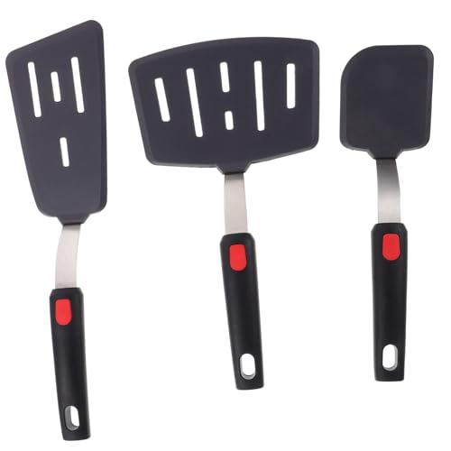 Spatule cuisine silicone antiadhésive de wok préservant vos poêles de friture