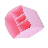 [EXCELLENT CONTENEUR] Gardez vos articles de papeterie, cosmétiques et outils de manucure organisés en un seul endroit avec cette boîte de rangement polyvalente.