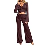 QJDFLL Leggings Damen 3/4 Pullover für Winter bunt Strickjacken röcke kurz tüllrock Weisse Hosen Stretch Leggins knöpfe Jeanshosen Outdoor XXL herrensocken strümpfe weiß rot(Braun,L)