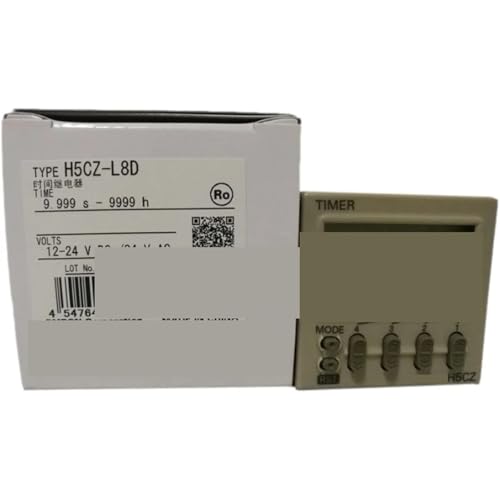 Temporisateur H5CZ-L8 à double affichage pour programmation exacte