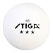 STIGA Tournament-Quality 3-Star Ping Pong Balls – Official Size and 40mm Weight – Ultimate Durability and High-Performance Table Tennis Balls – 6 Pack (White) - for Indoor/Outdoor Ping Pong Tables