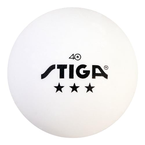 Image of STIGA 3-Star Table Tennis Balls, (6-Pack)