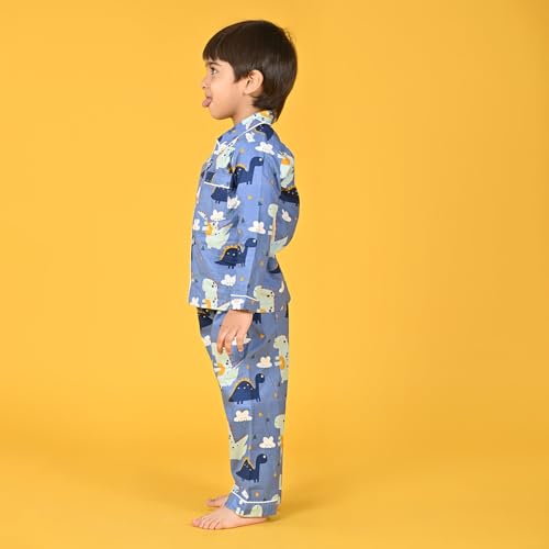 Image of Jam & Sugar Boys Cotton Printed Night Suit Set