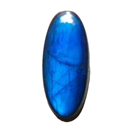 Labradorite bleu feu fine pierre précieuse en vrac ovale 31 mm pour joaillerie