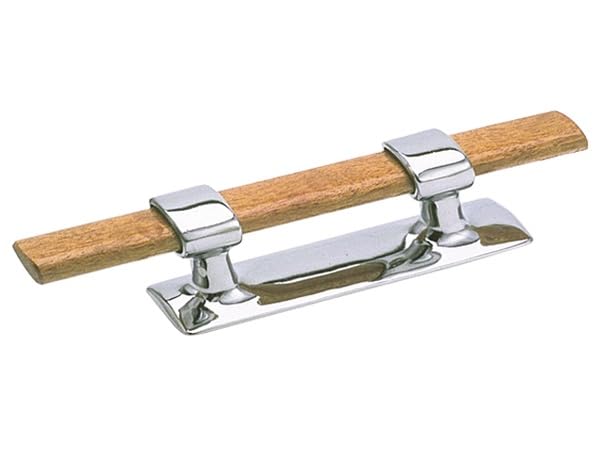 Foresti & Suardi 260mm Stockpoller/Klampe mit Holzsteg Bronze