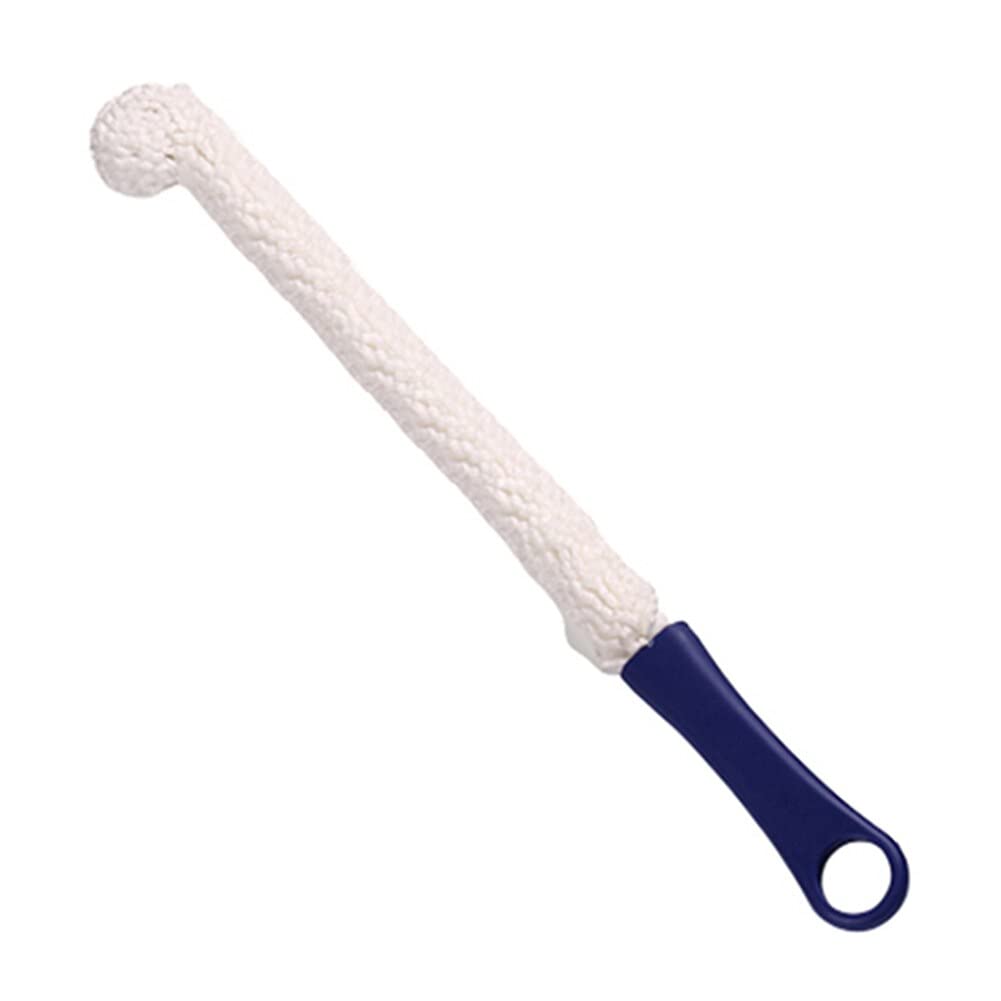 Copa de Vidrio con Punta de Espuma Flexible Cuello Largo Decantador Cepillo de Lavado