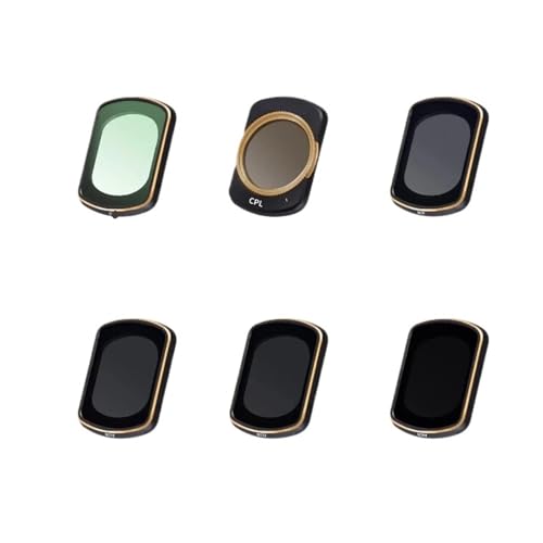 �݊��� DJI OSMO �|�P�b�g 2 UAV ���C�t�B���^�[�L�b�g U CPL ND8/64/1000 NDPL �i�C�g�Ό��q�Z�b�g�J���������Y�h���[���A�N�Z�T���[(Set5)