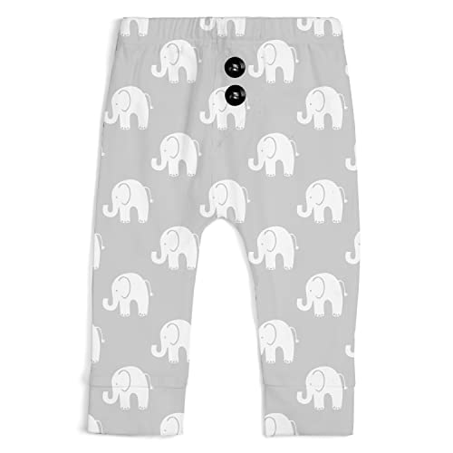 Baebae Goods Cotton Baby Pants Set For Toddler Boys Girls 8 Pack Toddler Leggings 3-6 Months Grey thumb #4