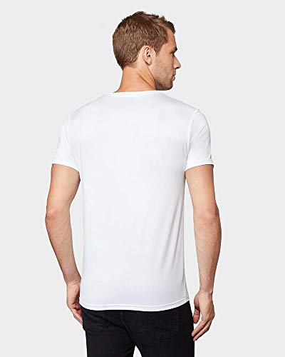 32 Degrees Mens 4 Pack Cool V-Neck T-Shirt | Anti-Odor | Quick Drying | 4-Way Stretch4