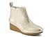 TOMS Youth Girl's Clare Fashion Boot, Blush Crackle Foil, 1