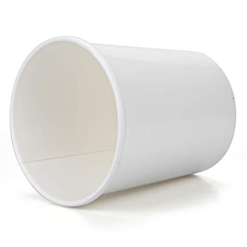 Hedume 60 Pack Paper Ice Cream Cups with 60 Pack Lids, 16 OZ Frozen Dessert Containers with Lids, Cold and Hot Food Container for Soup, Dessert, Yogurt, Sauce