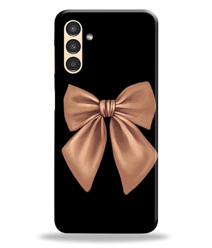 Image of Girly Pink Bow Printed Hard Back Case Cover Compatible for Samsung Galaxy M14 5G | Samsung M14 5G (Multicolor) - D1660