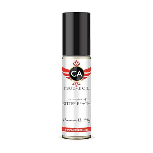 CA Perfume Impression of Bitter Peach Unisex Eau De Parfum Amber Vanilla Scent Long Lasting Unisex Fragrance Travel Size TSA Ready for Day and Night Wear 0.33 Fl Oz 10ml