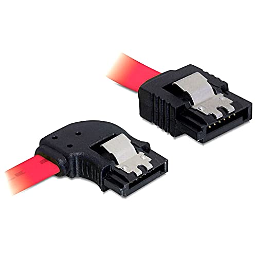 Cable SATA3 30 cm ángulo izquierdo para disco duro PC