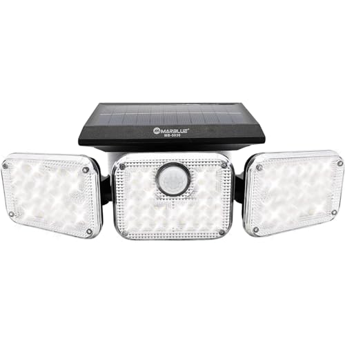 Luminária com Painel Solar para Carregamento 120 LED com Detector...