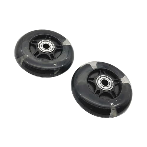 Shurhome 2pack Children's Scooters Replacement Wheel LED Flashing Rear Wheel Mutes Wheel for Easy Replacement