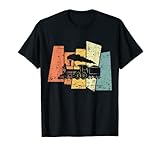 Esta increíble camiseta de locomotora de vapor es perfecta para todos los modelos, guías de tren, maquetas y modeladores. Regalo ideal para cumpleaños, Navidad y Día del Padre para creadores, guías de autobús, jubilados, papá y papá.