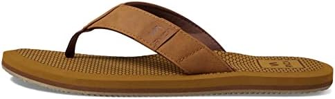 RVCA Men's Sandbar Sandal Flip-Flop, Tan, 9 | Image 3