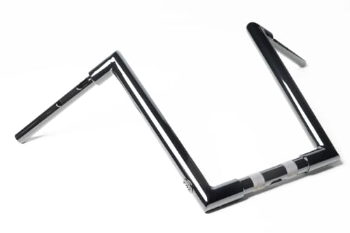 Factory 47 Cycles Lenker der Drosselklappen-Serie, 80 cm breit, kompatibel mit Harley-Davidson Road Glide 2024+ und CVO 2023+ (Gloss Black, 35,6 cm Höhe)