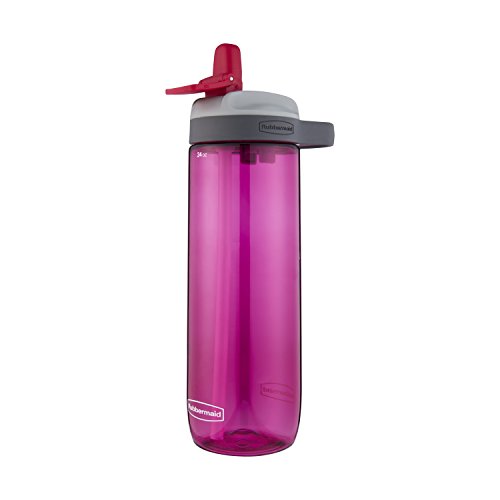Rubbermaid Leak-Proof Sip Water Bottle 24 oz Tart Pink
